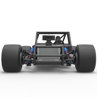 Vintage Asphalt Modified stock car Base V4 Scale 1:25 - Thumbnail 7