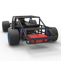 Vintage Asphalt Modified stock car Base V4 Scale 1:25 - Thumbnail 14