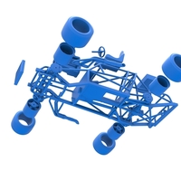 Vintage Asphalt Modified stock car Base V4 Scale 1:25 - Thumbnail 22