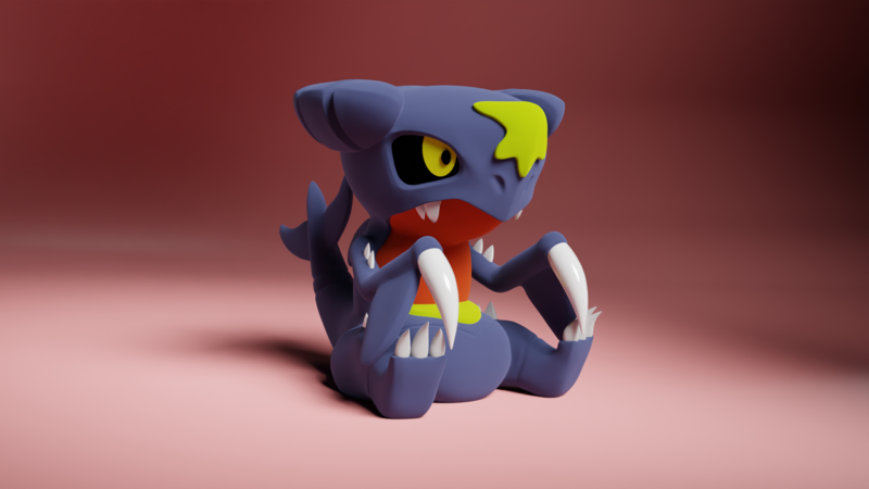 Garchomp Chibi Collectible - Pokemon