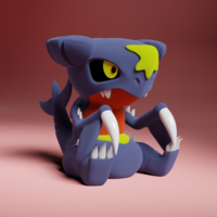 Garchomp Chibi Collectible - Pokemon - Thumbnail 1