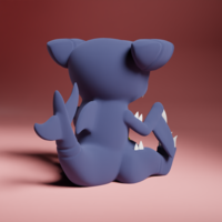 Garchomp Chibi Collectible - Pokemon - Thumbnail 3