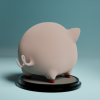 Piggy Bank Chibi - Collectible Farm Animals #1 - Thumbnail 3