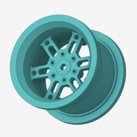 3D Printed Airless RC Off-Road Tire - Free Download - Thumbnail 1