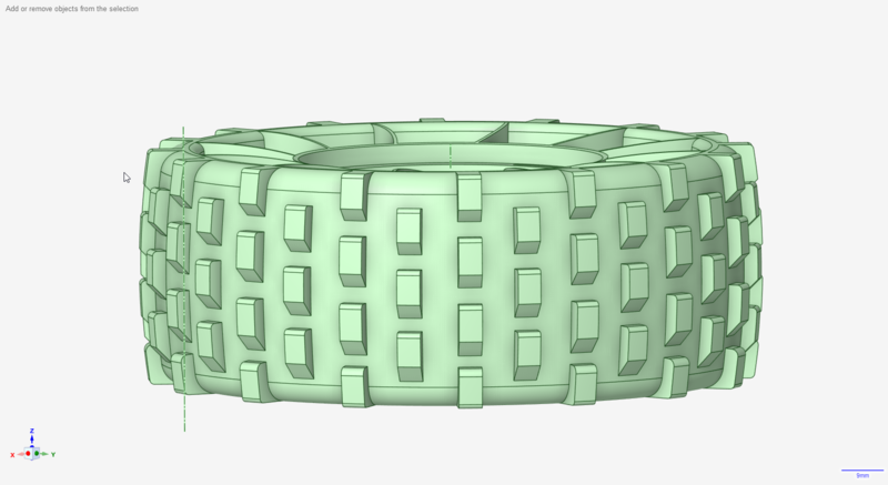 Airless Rc Tires 3D Printed Airless RC Off-Road Tire - Free Download - Pinshape