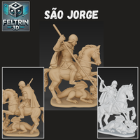 Saint Jorge - São Jorge - Catholic Saint - Thumbnail 1