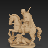 Saint Jorge - São Jorge - Catholic Saint - Thumbnail 3