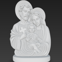 Holy Family - Sagrada Família - Catholic Saint - Thumbnail 2