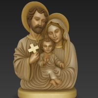 Holy Family - Sagrada Família - Catholic Saint - Thumbnail 3