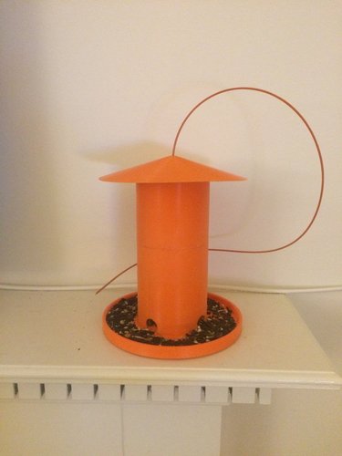 Simple bird feeder 3D Print 58628