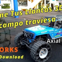 3D Printed Airless RC Off-Road Tire - Free Download - Thumbnail 5