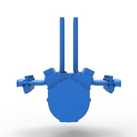 Engine V8 for Hot rod Version 3 Scale 1:25 - Thumbnail 12