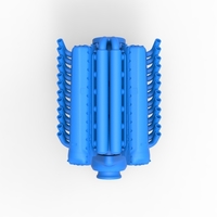 Engine V12 of Vintage Dragster Scale 1:25 - Thumbnail 7