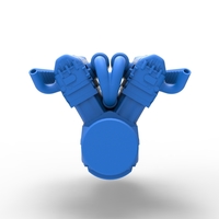 Engine V12 of Vintage Dragster Scale 1:25 - Thumbnail 12