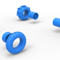 Wheel Set of Sand dragster Scale 1:25 - Thumbnail 11