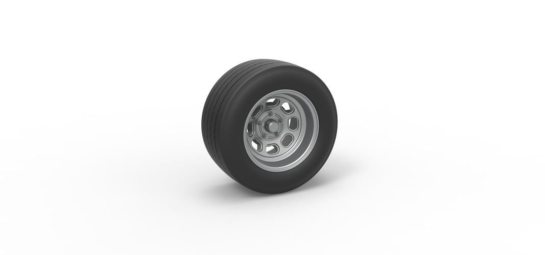 Wheel from Asphalt Modified stock car Version 5 Scale 1:25