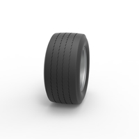 Wheel from Asphalt Modified stock car Version 5 Scale 1:25 - Thumbnail 3