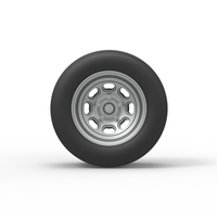 Wheel from Asphalt Modified stock car Version 5 Scale 1:25 - Thumbnail 5