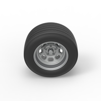 Wheel from Asphalt Modified stock car Version 5 Scale 1:25 - Thumbnail 6