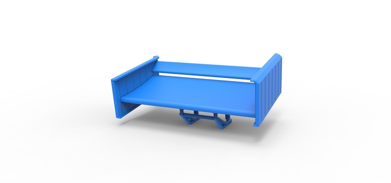 Wing of Supermodified front engine race car V3 Scale 1:25