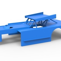 Shell of Figure 8 Modified stock car Scale 1:25 - Thumbnail 1