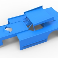 Shell of Figure 8 Modified stock car Scale 1:25 - Thumbnail 2