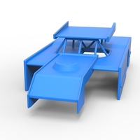 Shell of Figure 8 Modified stock car Scale 1:25 - Thumbnail 4