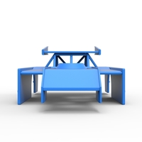 Shell of Figure 8 Modified stock car Scale 1:25 - Thumbnail 5