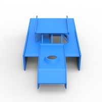 Shell of Figure 8 Modified stock car Scale 1:25 - Thumbnail 6