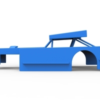 Shell of Figure 8 Modified stock car Scale 1:25 - Thumbnail 7