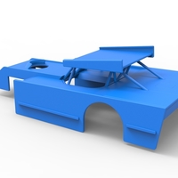 Shell of Figure 8 Modified stock car Scale 1:25 - Thumbnail 10