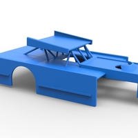 Shell of Figure 8 Modified stock car Scale 1:25 - Thumbnail 15