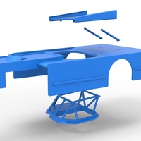 Shell of Figure 8 Modified stock car Scale 1:25 - Thumbnail 16