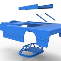 Shell of Figure 8 Modified stock car Scale 1:25 - Thumbnail 22