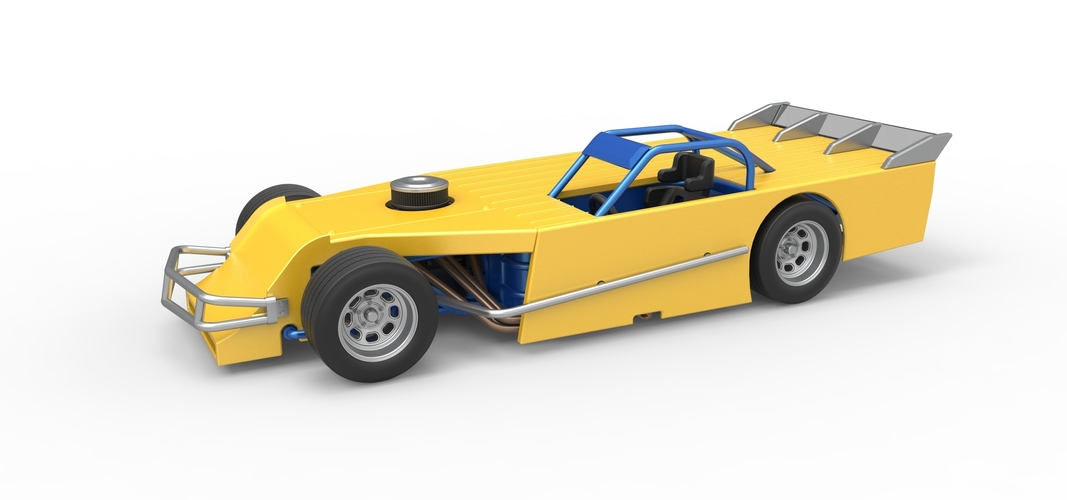 Asphalt Modified stock car Version 5 Scale 1:25