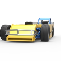 Asphalt Modified stock car Version 5 Scale 1:25 - Thumbnail 6