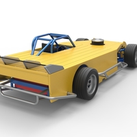 Asphalt Modified stock car Version 5 Scale 1:25 - Thumbnail 14