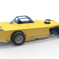 Asphalt Modified stock car Version 5 Scale 1:25 - Thumbnail 16