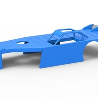 Shell of Asphalt Modified stock car V4 Scale 1:25 - Thumbnail 1