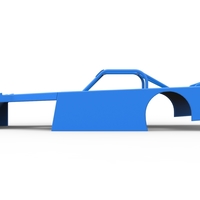 Shell of Asphalt Modified stock car V4 Scale 1:25 - Thumbnail 7