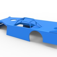 Shell of Asphalt Modified stock car V4 Scale 1:25 - Thumbnail 10