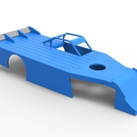 Shell of Asphalt Modified stock car V4 Scale 1:25 - Thumbnail 17