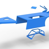 Shell of Asphalt Modified stock car V4 Scale 1:25 - Thumbnail 18