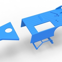 Shell of Asphalt Modified stock car V4 Scale 1:25 - Thumbnail 19