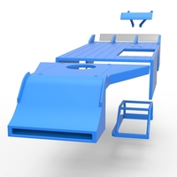 Shell of Asphalt Modified stock car V4 Scale 1:25 - Thumbnail 21