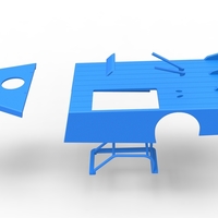 Shell of Asphalt Modified stock car V4 Scale 1:25 - Thumbnail 23