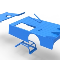 Shell of Asphalt Modified stock car V4 Scale 1:25 - Thumbnail 24