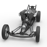Front engine vintage dragster with V12 Scale 1:25 - Thumbnail 5