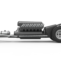 Front engine vintage dragster with V12 Scale 1:25 - Thumbnail 9