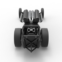 Front engine vintage dragster with V12 Scale 1:25 - Thumbnail 17